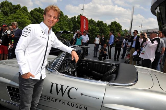 Iwc Nico Rosberg  Bernd Maylander Passione Caracciola Rally 1