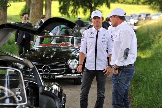 Iwc Nico Rosberg  Bernd Maylander Passione Caracciola Rally 3