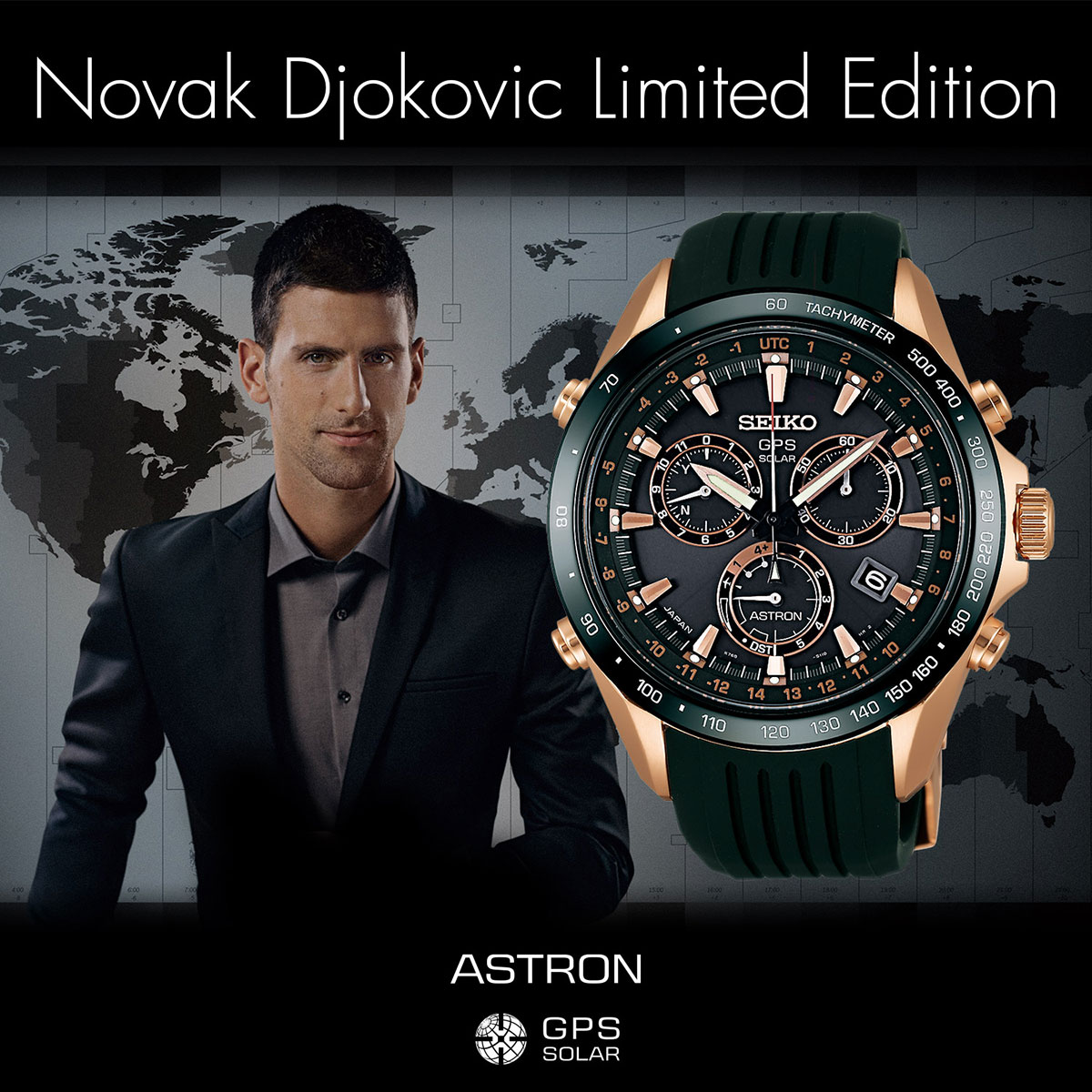 Novak Djokovic Wins Wimbledon 2015, On His Wrist The Seiko Astron Djokovic Limited Edition