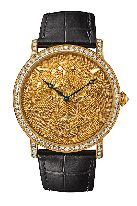 Rotonde de Cartier 42-mm watch, Panther