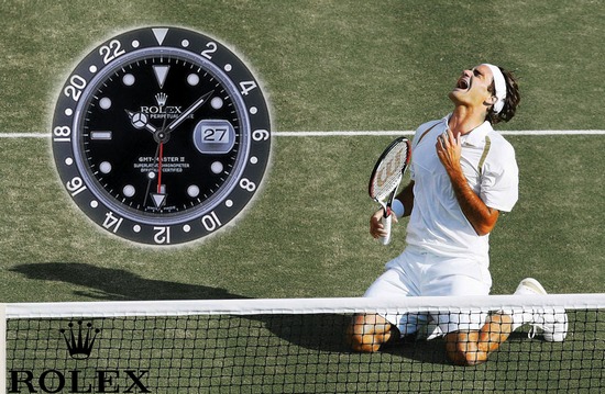 Rolex Federer Wimbledon