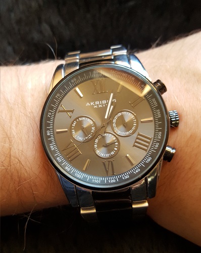 Akribos XXIV Chronograph Quartz AK736TTB Watch d