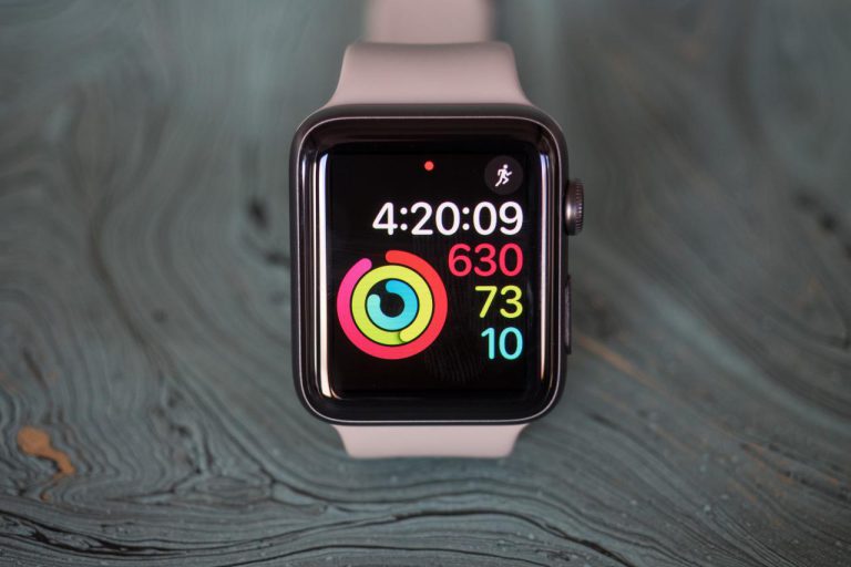 Apple Watch Series 2 Digital Fitness face