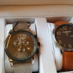 Akribos XXIV Men’s Two Watch Gift Set (Great Value For Money)