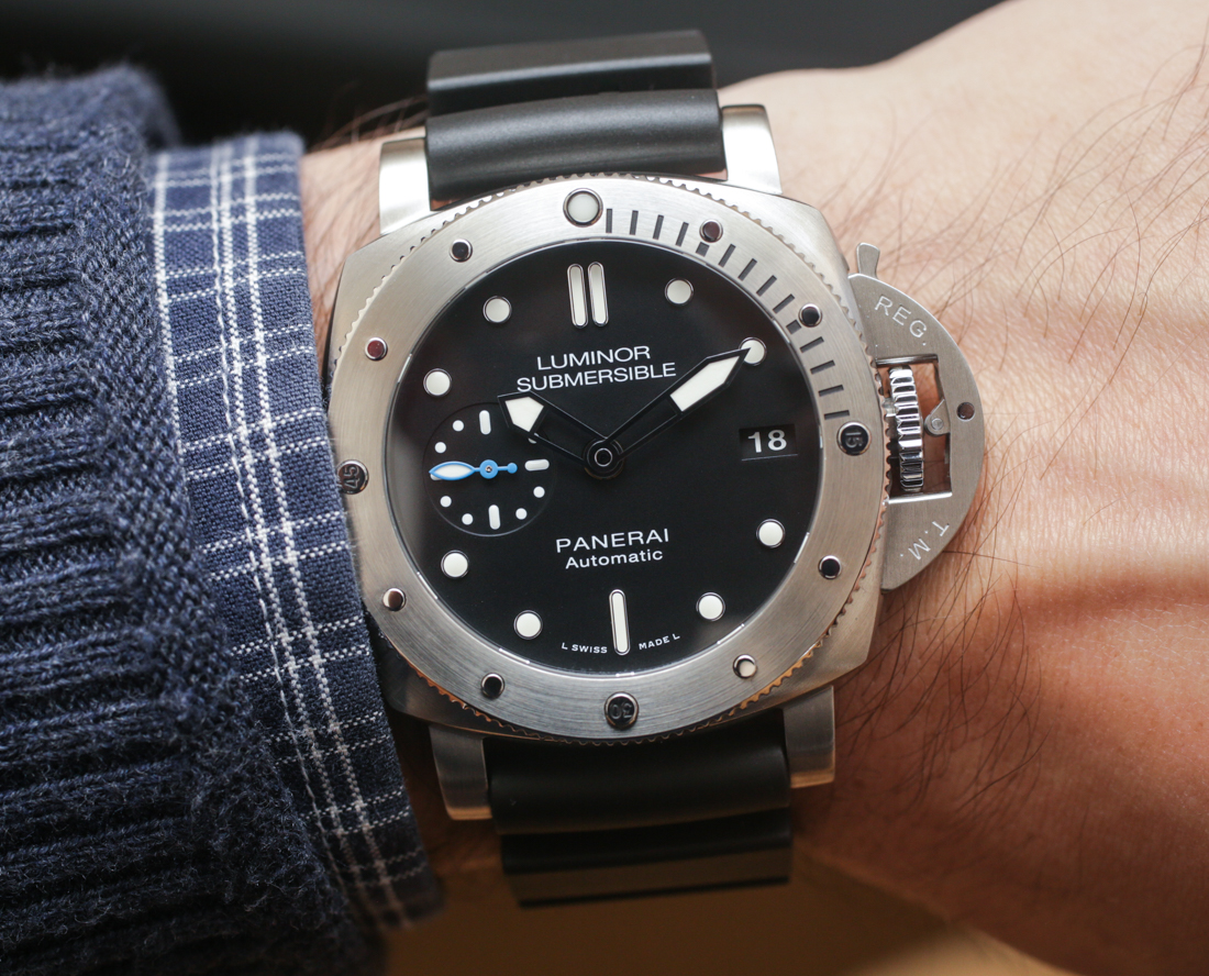 Panerai Luminor Submersible 1950 3 Days Automatic Acciaio & Oro Rosso 42mm Watches Hands-On Hands-On