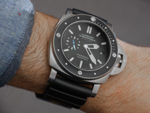 Panerai Luminor Submersible 1950 Amagnetic 3 Days Automatic Titanio PAM01389 Watch Hands-On Hands-On